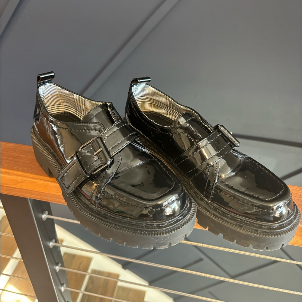 Sam Edelman Circus NY Platform Black Loafer